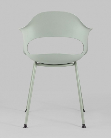 Стул пластиковый Stool Group Lady Серо-зеленый