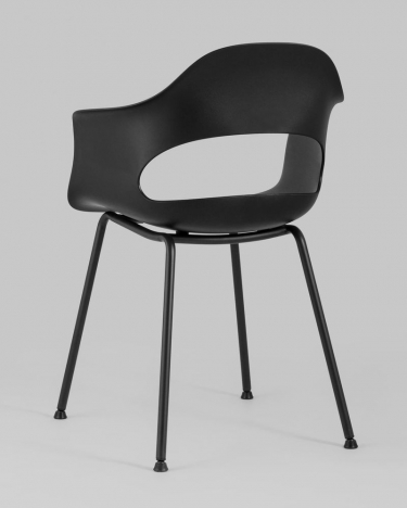 Стул пластиковый Stool Group Lady Черный