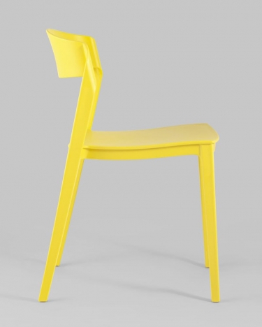 Стул пластиковый Stool Group Moris Желтый