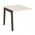 Проходной наборный элемент переговорного стола Рива ONIX WOOD OW.NPRG-0 Денвер Светлый/Темный