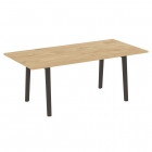 Стол переговорный Рива ONIX WOOD OW.PRG-19 Тиквуд Светлый/Темный