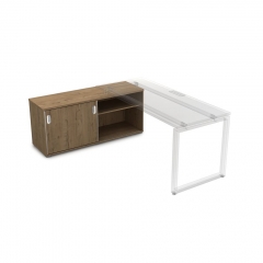 Тумба купе опорная ALSAV GLOSS LINE 9НТ.015 Teakwood