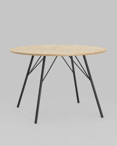 Стол обеденный Stool Group Мемфис D110 Дуб беленый
