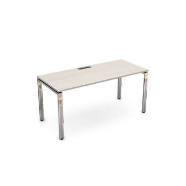 Стол рабочий, прямолинейный ALSAV GLOSS LINE НСР-П.009.1 Ivory