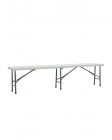 Скамейка складная пластиковая Stool Group Кейт 180 HDPE Белый