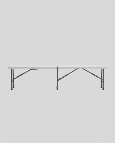 Скамейка складная пластиковая Stool Group Кейт 180 HDPE Белый
