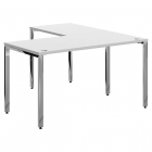 Стол угловой левый Skyland XTEN GLOSS XGCT 1415 L Белый