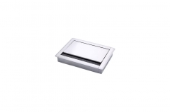 Лючок прямоугольный, металлический POINTEX CBM33622002 Белый