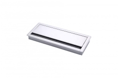 Лючок прямоугольный, металлический POINTEX CBM33622102 Белый