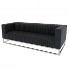 Трехместный диван POINTEX ELECTRA ELT32430001 Черный