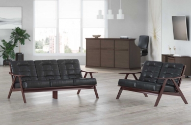 Трехместный диван POINTEX HERMES RIZ32730011 Черный