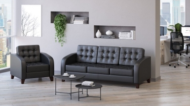 Кресло POINTEX BASEL BSL32110001 Черное