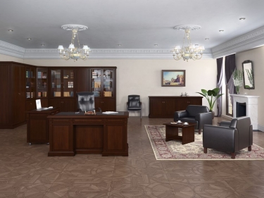 Топ и цоколь для шкафа 1 створка POINTEX MNS2957102 Южный орех