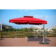 Зонт для кафе Афина-мебель AFM-250SB-Bordo 2,5x2,5