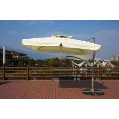 Зонт для кафе Афина-мебель AFM-250SLB-Light Beige2,5x2,5