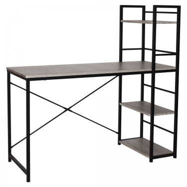 Стол на металлокаркасе BRABIX BRABIX LOFT CD-005 Дуб антик