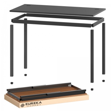 Стол письменный Eureka Eureka ERK-CD-039B-V1 Black