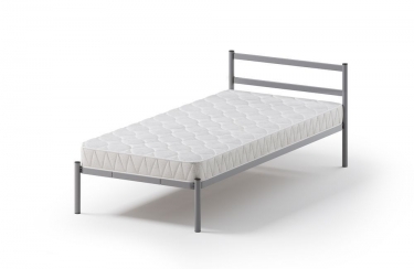 Кровать Квадрат Киров Метта 800x2000 Серая