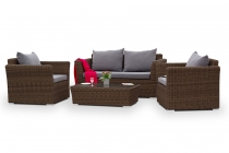 Лаунж-зона 4sis Капучино KS3С2T-4-SET brown