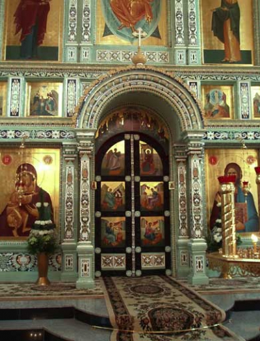 Изразцовый иконостас