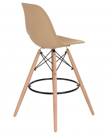 Стул барный DOBRIN DOBRIN DSW BAR Бежевый GR-03
