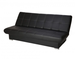 Диван-кровать RAMART DESIGN Модесто Комфорт ДК Санторини 401 черный Категория 3