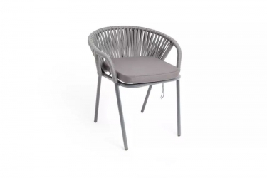 Плетеный стул 4sis Женева GEN-CH-1-002 grey