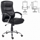 Кресло офисное BRABIX BRABIX PREMIUM Bruno EX-543 экокожа Черный