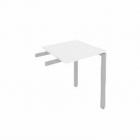 Приставной элемент Рива Metal System Б.ПР-1 Белый/Серый