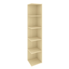Модуль приставной 5 ячеек Рива LOCKER plus LK.PM-5 Клен