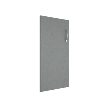 Дверь низкая левая Рива Riva А.Д-3 Л Клен/Металлик