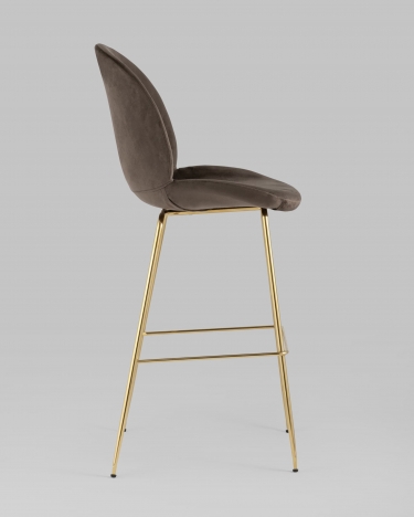 Стул барный Stool Group Beetle gold Коричневый