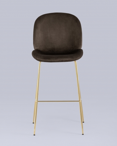 Стул барный Stool Group Beetle gold Коричневый