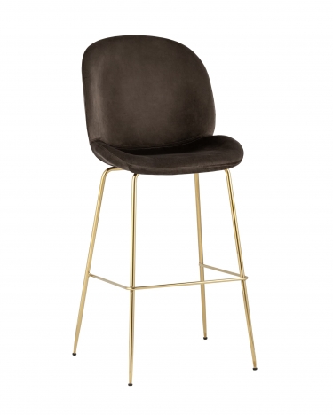 Стул барный Stool Group Beetle gold Коричневый