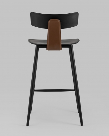 Стул полубарный Stool Group ANT Б пластиковый Черный