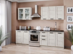 Тумба кухонная 400 с 3 ящиками 4 Любимый дом Винченца ЛД 234.110.000.008 Белый Дуб Крафт белый