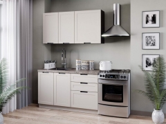 Тумба кухонная 800 с 3 ящиками ЛЮКС 4 Любимый дом Джамис ЛД 296.930.000.166 Черный Кашмир