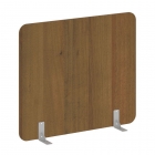 Перегородки на металлических опорах на фетровых подпятниках Рива R-line DP.F-140-120 Орех Гварнери