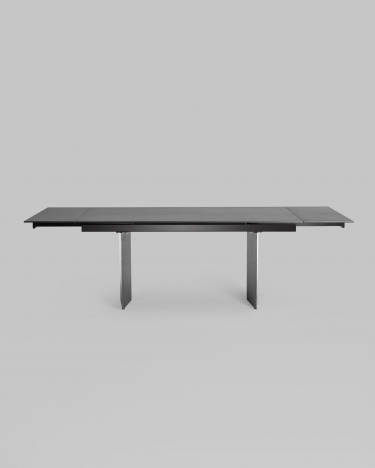Обеденный стол раскладной Stool Group Селин 160-240 Темный мрамор