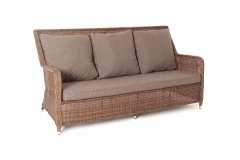 Диван трехместный 4sis Гляссе YH-C3579W-2 brown