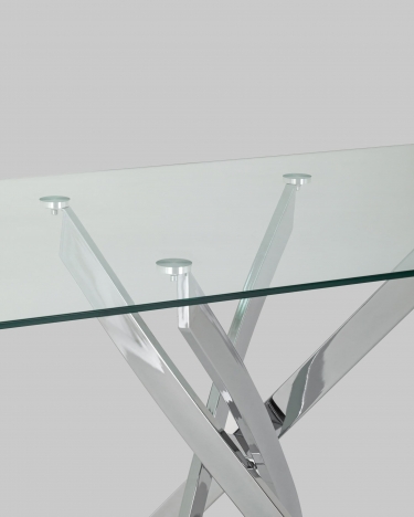 Обеденный стол Stool Group Варна 120x80 Стеклянный