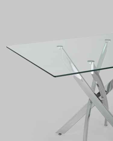 Обеденный стол Stool Group Варна 120x80 Стеклянный