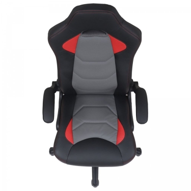 Кресло компьютерное BRABIX BRABIX Skill GM-005 Черное/красное