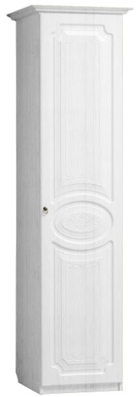 Шкаф-пенал "Ивушка-5" МАГ-РИВЕР Рамух/Сандал белый