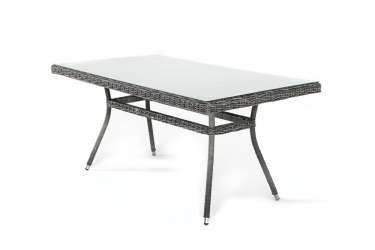 Плетеный стол 4sis Латте YH-T4766G-1 graphite
