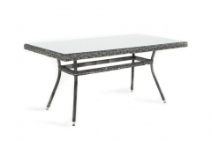 Плетеный стол 4sis Латте YH-T4766G-1 graphite
