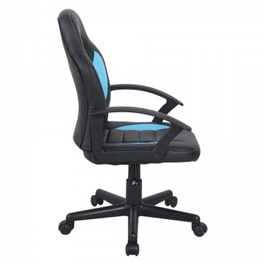 Кресло компьютерное BRABIX BRABIX Spark GM-201 Черное/голубое