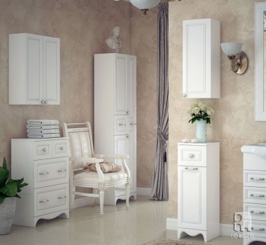 Пенал с корзиной Corozo Corozo Классика 30 7731 Белый