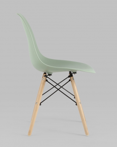 Стул Stool Group Style DSW 4 шт. Серо-зеленый