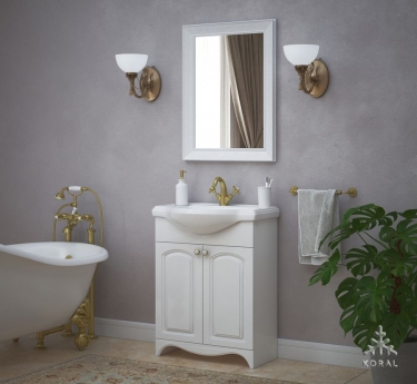 Тумба Corozo Koral Шарлотт 65 14516 Белая